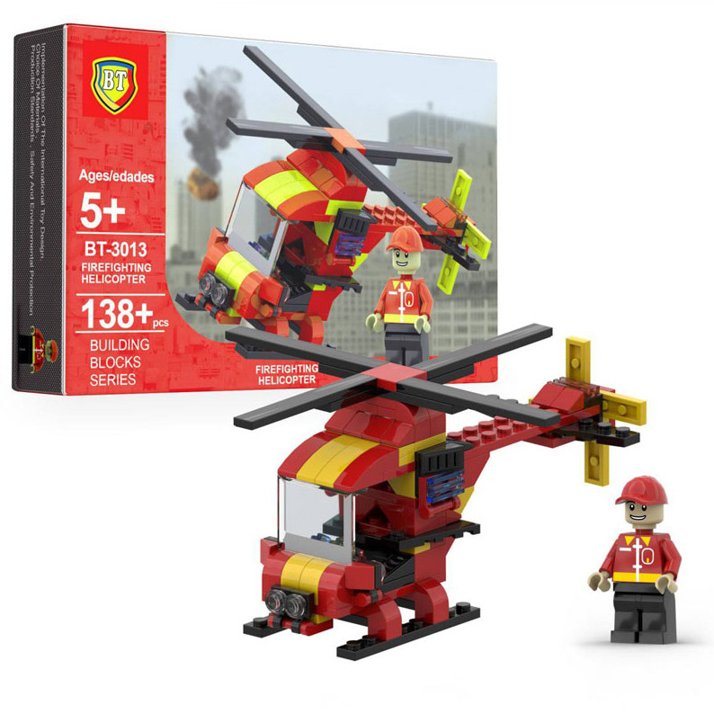 ساختنی طرح هلیکوپتر مدل آتش نشانی کد 3013