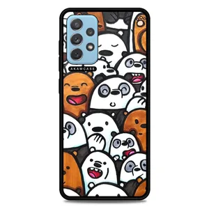 AKAM AMC-WSGA72-PANDA-8 Cover For Samsung Galaxy A72