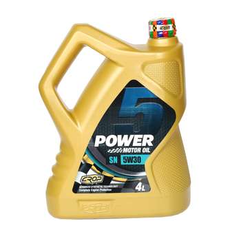 روغن موتور خودرو کراپ مدل Power5 حجم 4 لیتر