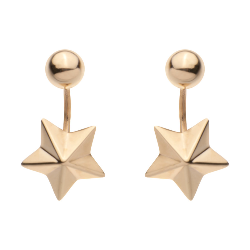 گوشواره طلا 18 عیار زنانه مایا ماهک مدل ME1188 - 2