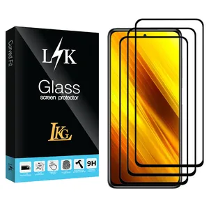 LKG LK Glass Ceramics Screen Protector For Xiaomi Xiami Redmi Poco X3 Pack Of 3
