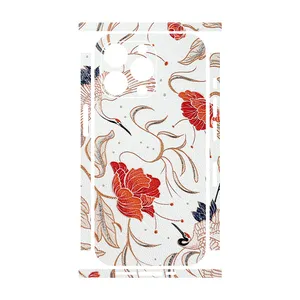 Remax cover sticker Leth model flower design suitable for Apple iPhone 13 Pro mobile phone