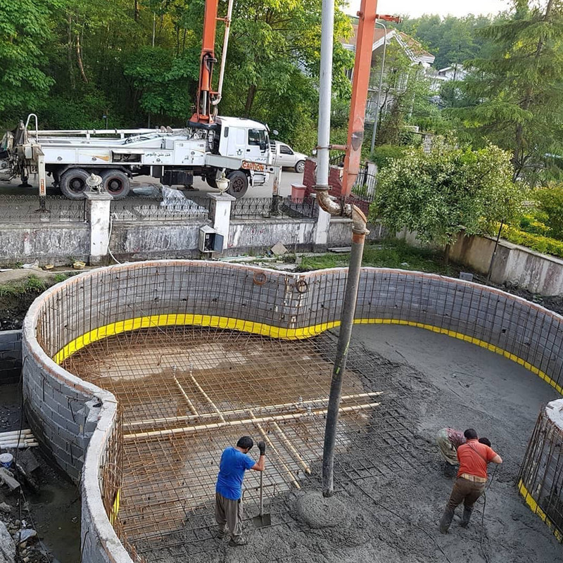 واتراستاپ حفره دار بتن کاور مدل O15