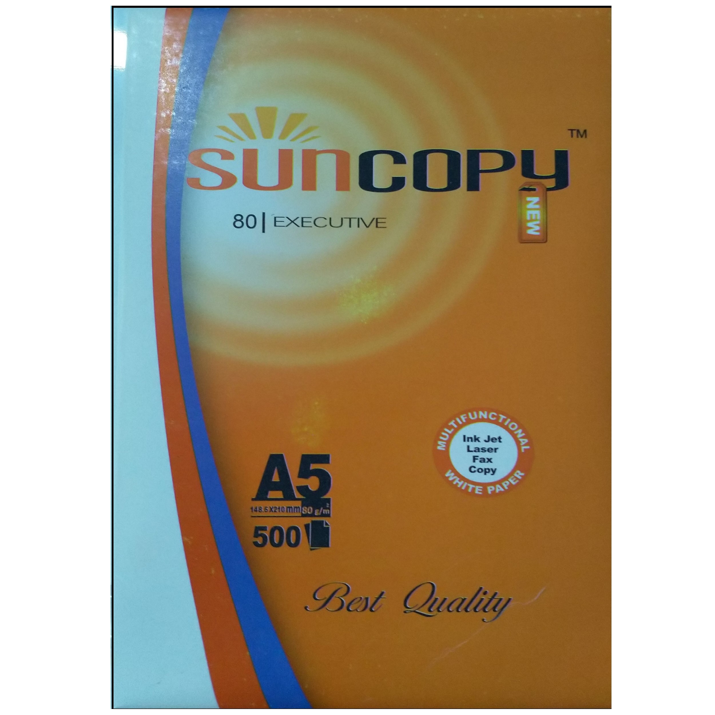 کاغذ A5 سان کپی مدل Executive 80 بسته 500 عددی