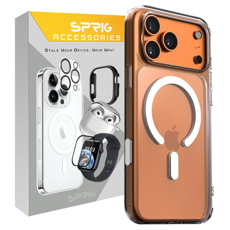 کاور اسپریگ مدل CB-Magsafe مناسب برای گوشی موبایل اپل Iphone 17 Pro Max