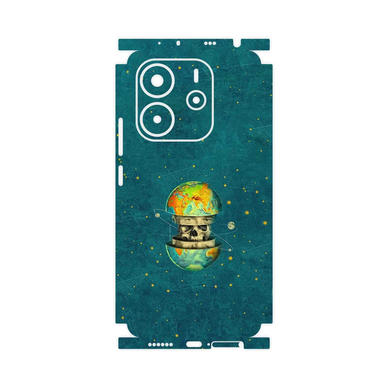 برچسب پوششی ماهوت مدل Collage of Earth Face-FullSkin مناسب برای گوشی موبایل شیائومی Redmi Note 14 4G