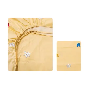 سرویس ملحفه آدنو مدل لیلیوم کد IR113 یک نفره 2تکه