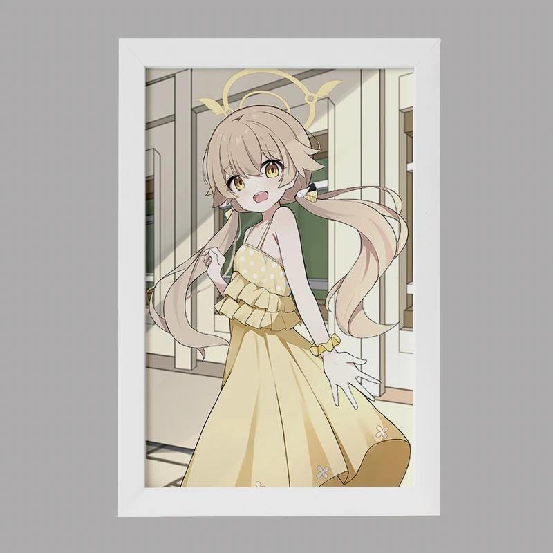 تابلو خندالو مدل بازی آرشیو آبی (Blue Archive) کد 34300