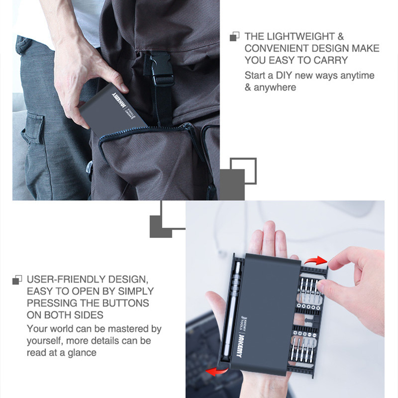 پیچ گوشتی جاک می مدل JM-8170 مجموعه 21 عددی