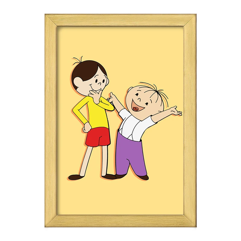 تابلو خندالو طرح نوستالژی کد 29136