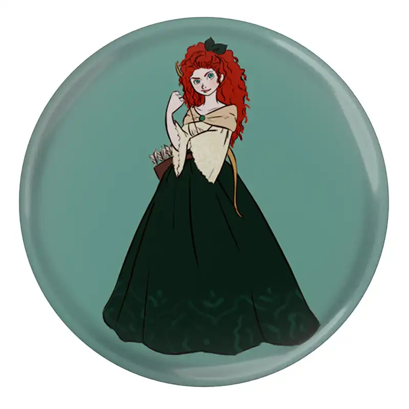 مگنت مدل S13201 طرح کارتون دختر پرنسس مریدا دلیر