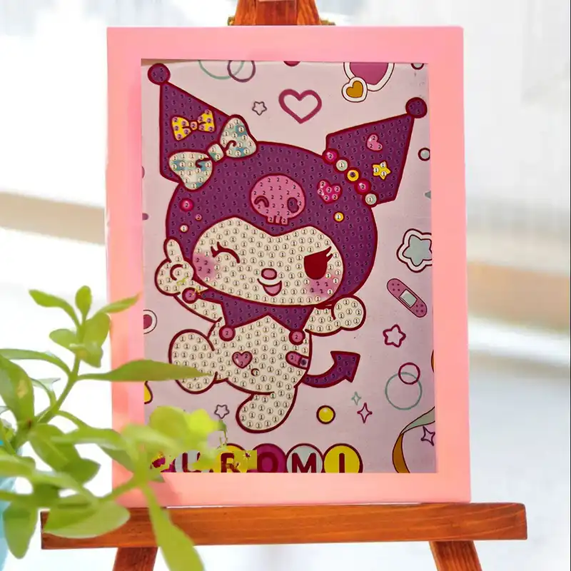 بازی آموزشی مدل ساخت تابلو نقاشی الماسی کد m4