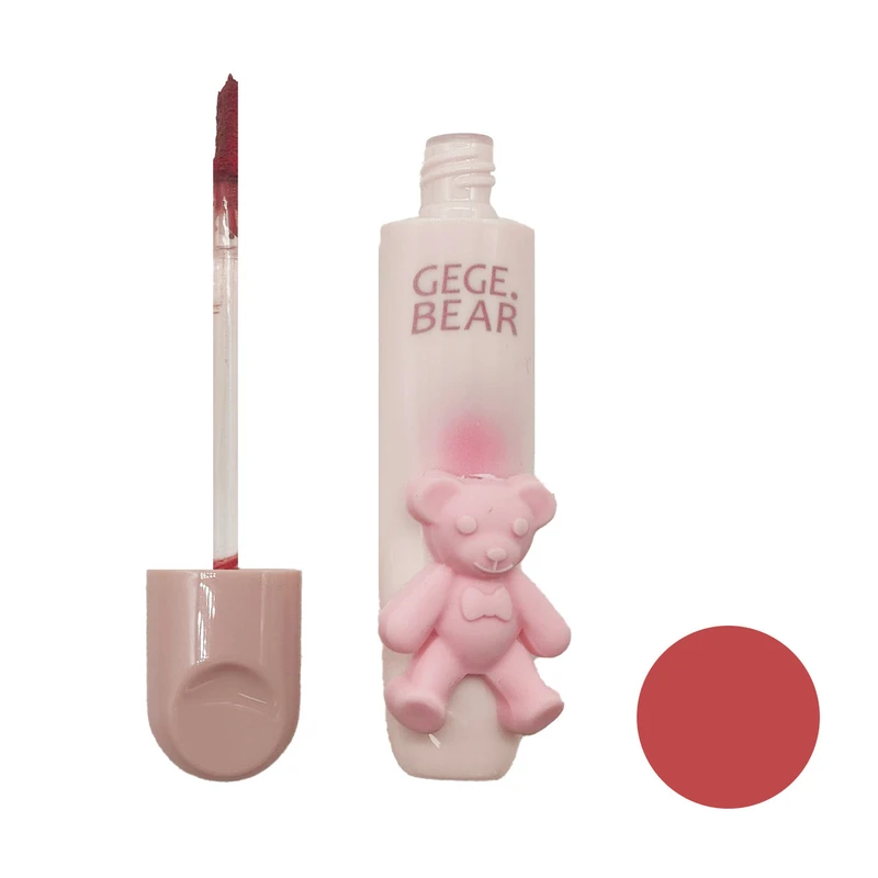رژ لب مایع گگ بیر مدل خرسی شماره 01