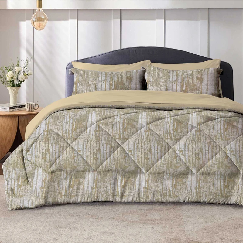 سرویس روتختی 2 نفر 8 تکه نوپه هوم مدل مخمل شانل SKCM