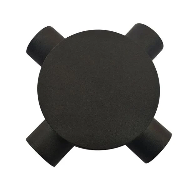 چراغ دکوراتیو زمرد نور مدل چهارطرفه گرد لوله بلند لنز تخت کد 122.4