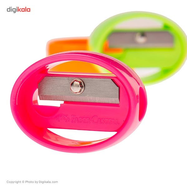 تراش فابر کاستل مدل بیضی - بسته 4 عددی