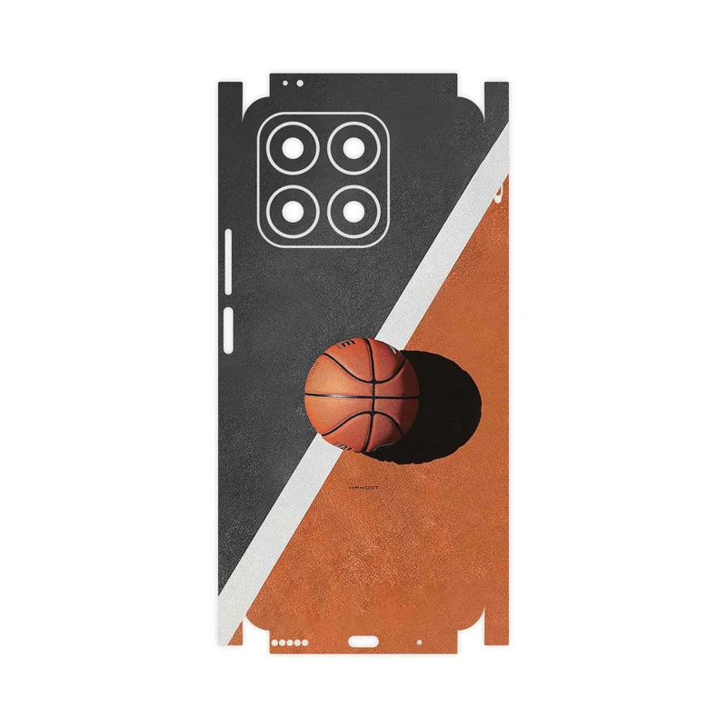 برچسب پوششی ماهوت مدل Basketball-FullSkin مناسب برای گوشی موبایل آنر X8a