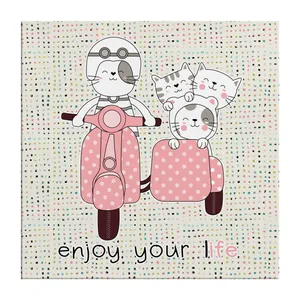 زیربشقابی طرح موتورسوار کد IDM 294