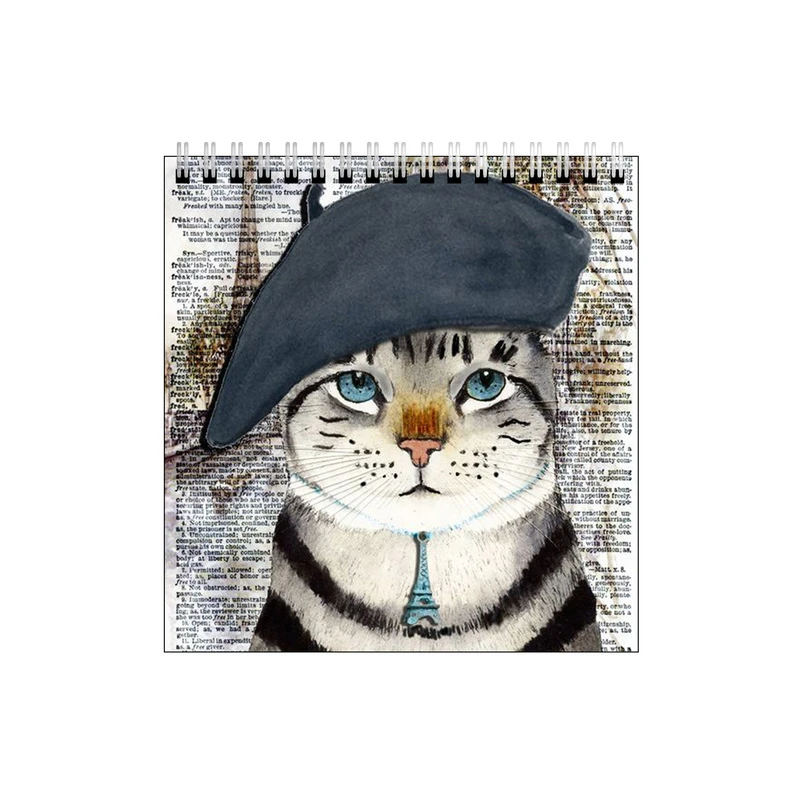 دفتر طراحی طرح گربه پیکاسو  کد 0908047