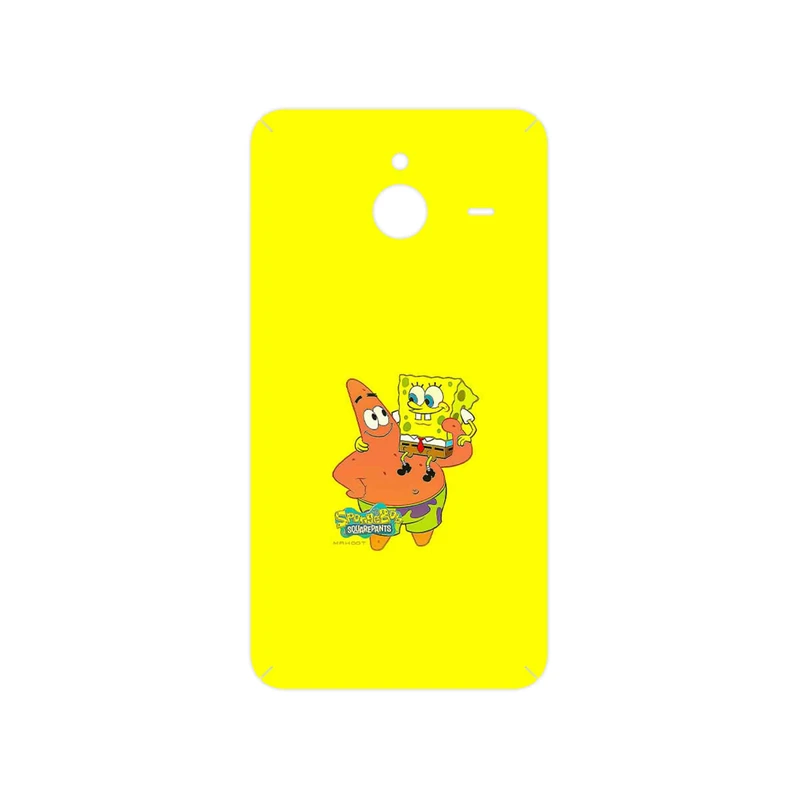 برچسب پوششی ماهوت مدل SpongeBob SquarePants مناسب برای گوشی موبایل مایکروسافت Lumia 640 XL
