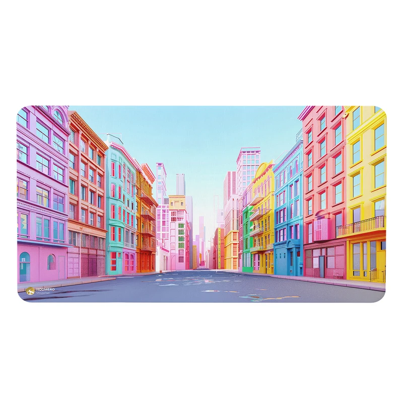 ماوس پد هومرو مدل MX2243 طرح هنری معماری