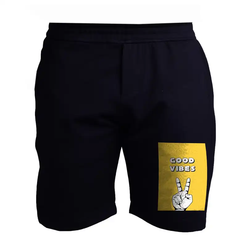 شلوارک ورزشی مردانه آی تمر مدل Good vibes کد 75