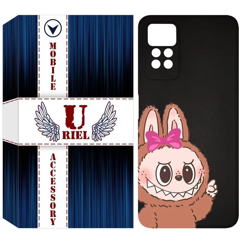 کاور یوریل مدل KSH کد 109 طرح عروسک لبوبو مناسب برای گوشی موبایل شیائومی Redmi Note 12 Pro 4G