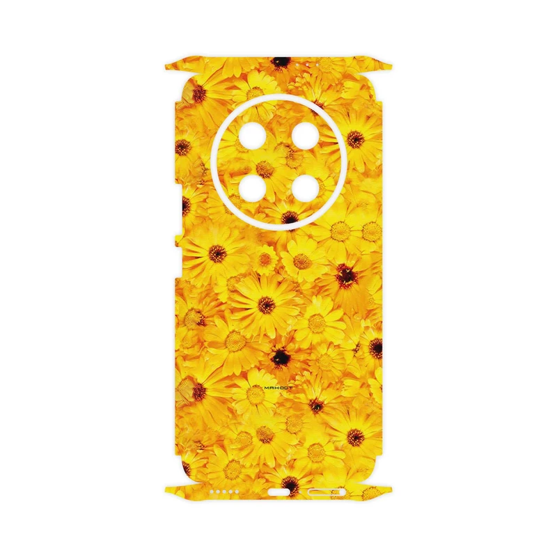 برچسب پوششی ماهوت مدل Yellow_Flower-FullSkin مناسب برای گوشی موبایل آنر X9c