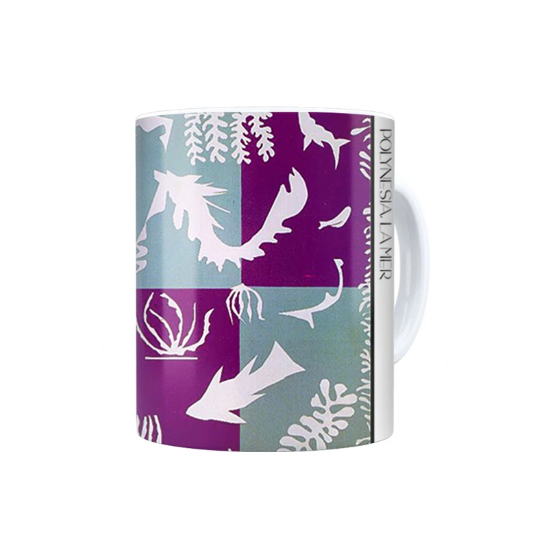 ماگ ترمه طراحان ایده مدل پلینزی دریا از ماتیس کد art0637