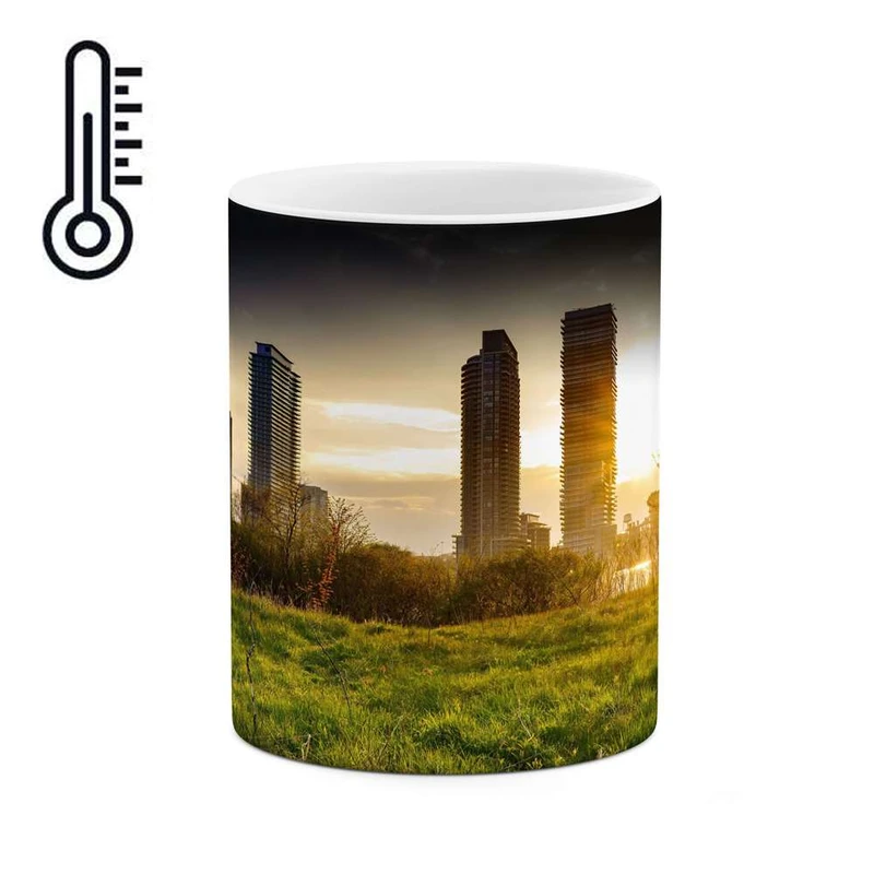 ماگ حرارتی کاکتی مدل منظره کد mgh13233