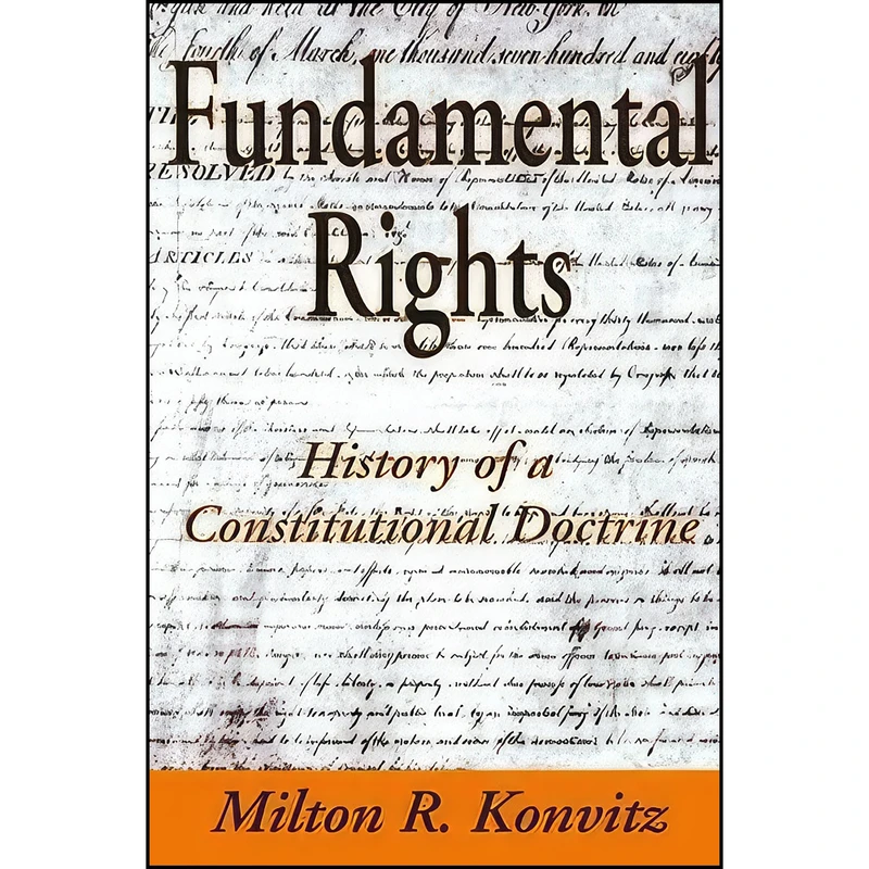 کتاب Fundamental Rights اثر Milton Ridvas Konvitz انتشارات Routledge