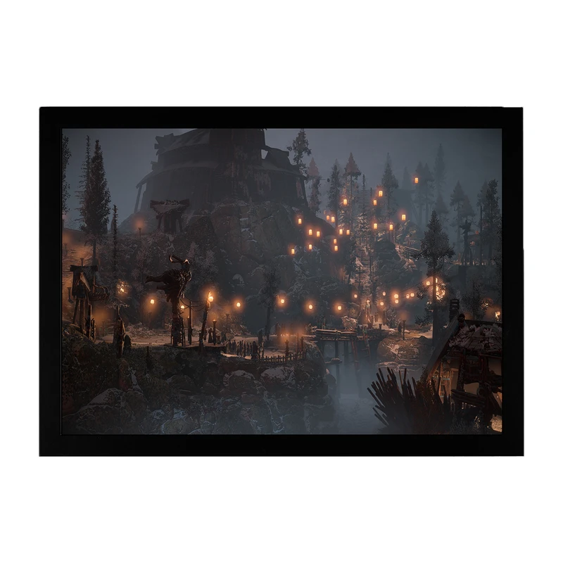 تابلو بکلیت طرح گیمینگ منظره horizon مدل p-b1441