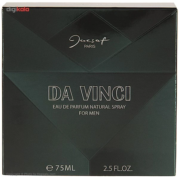 ادو پرفیوم مردانه ژک‌ ساف مدل Da Vinci حجم 75 میلی لیتر عکس شماره 3