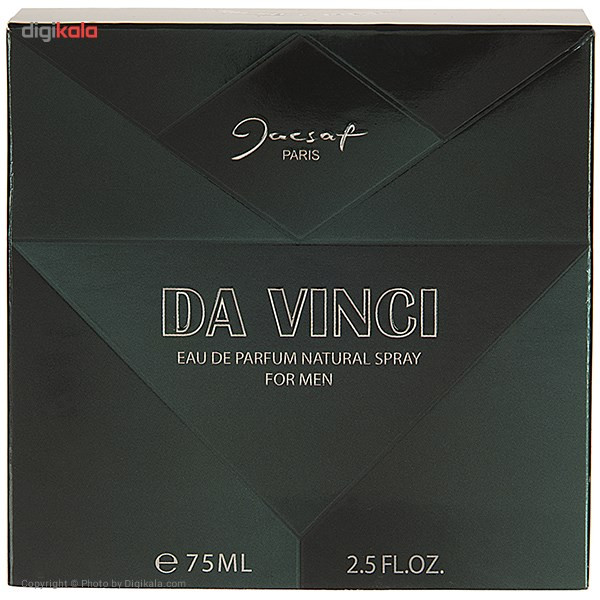 ادو پرفیوم مردانه ژک ساف مدل Da Vinci حجم 75 میلی لیتر ادو پرفیوم مردانه ژک ساف مدل Da Vinci حجم 75 میلی لیتر