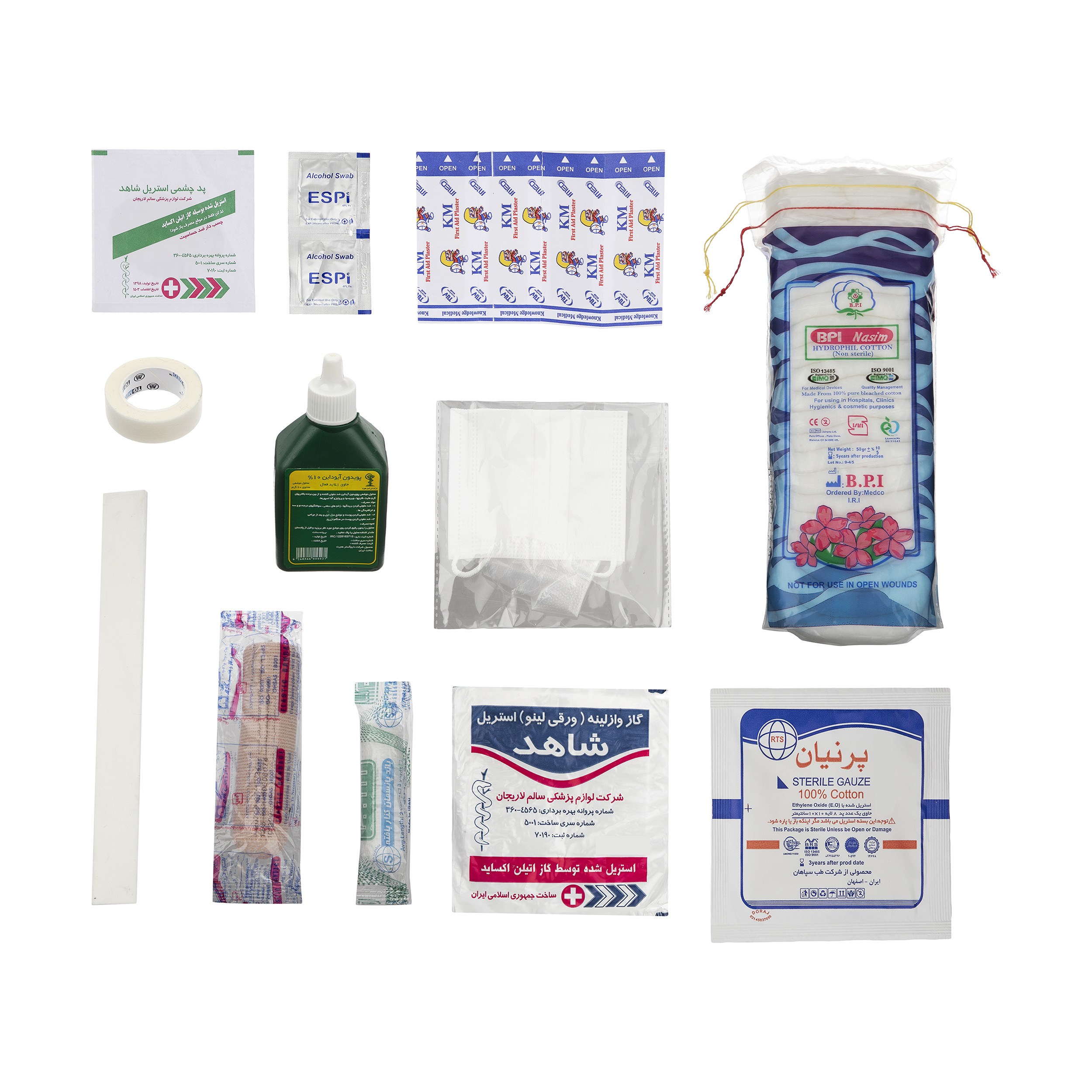 کیف کمک های اولیه توسکا مدل 001 کیف کمک های اولیه توسکا مدل 001