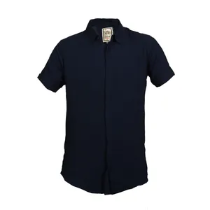 پیراهن آستین کوتاه مردانه مدل HWEEsrmEDIAD0RA