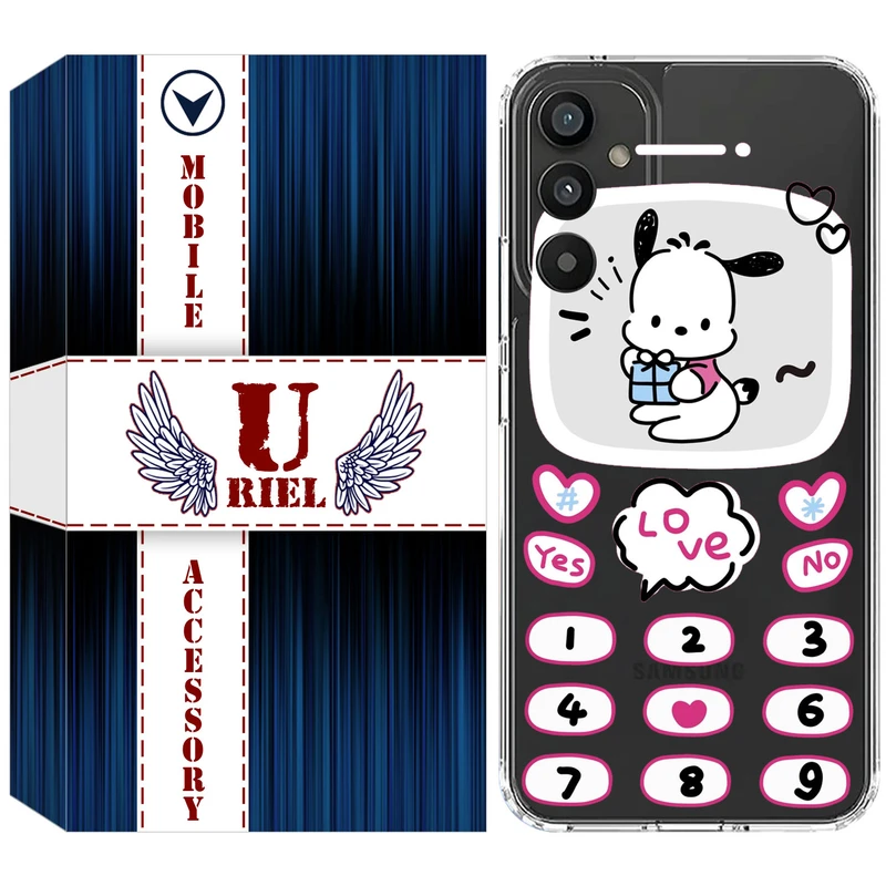 کاور یوریل مدل Clear کد 16 طرح موبایلی مناسب برای گوشی موبایل سامسونگ Galaxy A16