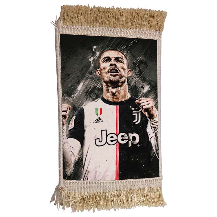 فرش ماشینی دیوارکوب مدل رونالدو کد 404