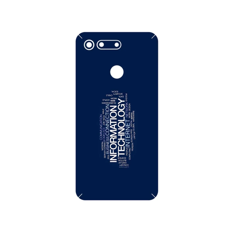 برچسب پوششی ماهوت مدل IT Science مناسب برای گوشی موبایل آنر View 20