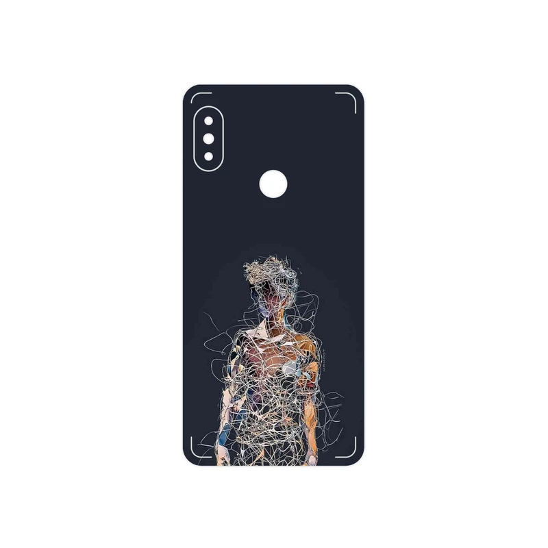 برچسب پوششی ماهوت مدل Strings Digital Art 1 مناسب برای گوشی موبایل شیائومی Redmi Note 5 Pro
