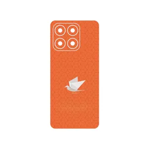 MAHOOT Minimalist origami bird Cover Sticker for Honor X8a