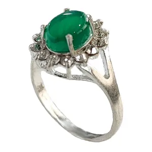 انگشتر نقره زنانه مدل عقیق AW7014