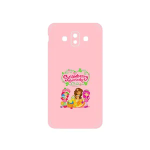 MAHOOT Strawberry Shortcake Cover Sticker for Samsung Galaxy J7 Duo