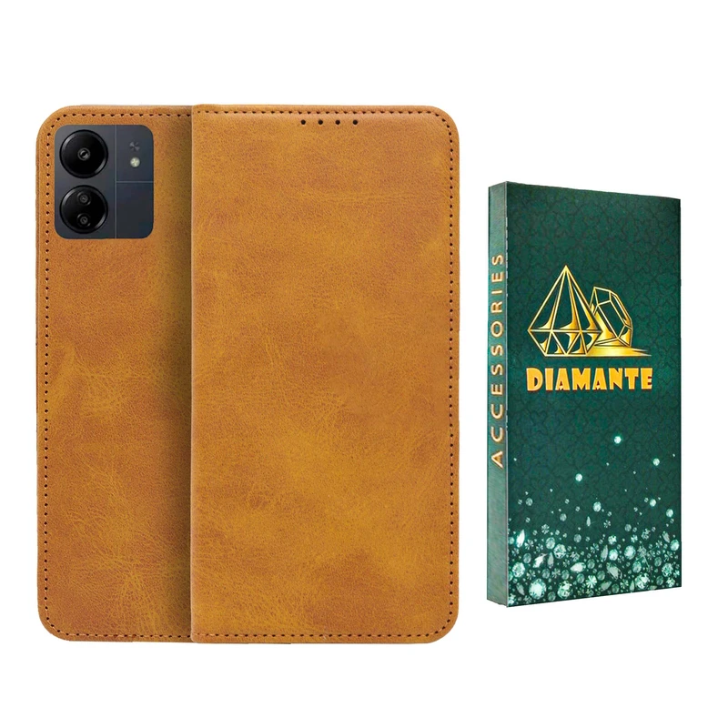 کیف کلاسوری دیامانته مدل Spark Gn مناسب برای گوشی موبایل شیائومی Poco C65