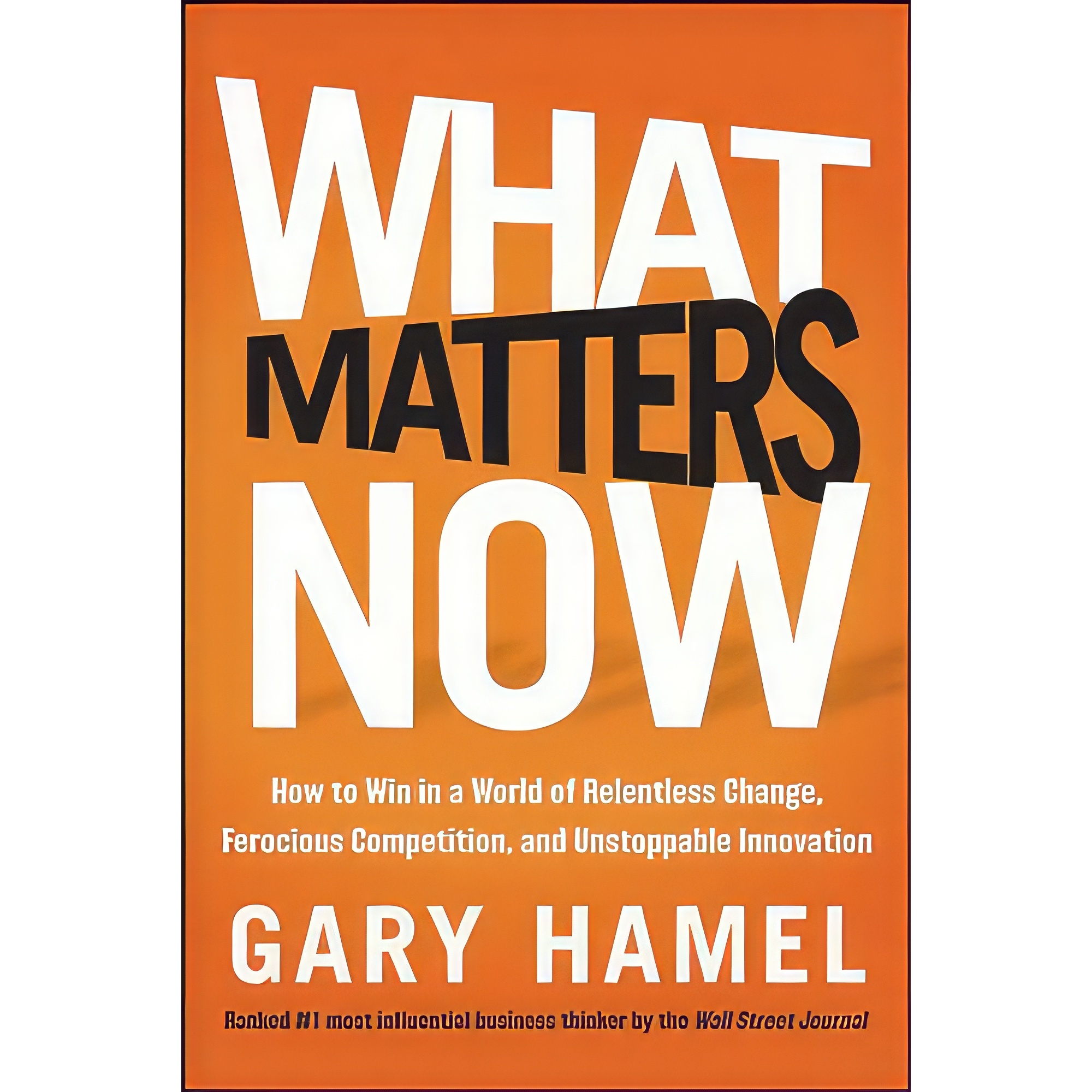 کتاب What Matters Now اثر Gary Hamel انتشارات Jossey-Bass