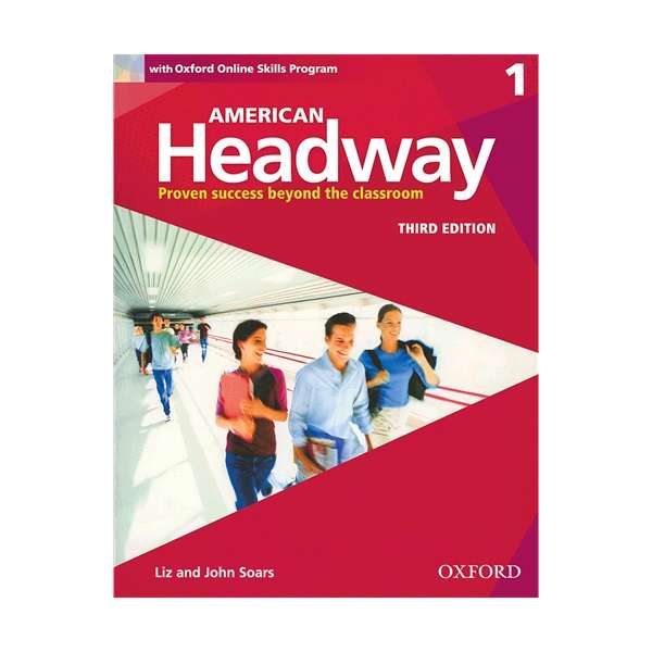 کتاب AMERICAN Headway 1 3rd  اثر Liz Soars and John Soars انتشارات Oxford