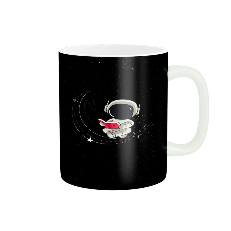 ماگ پادآفرین مدل فانتزی طرح فضانورد کد p9742