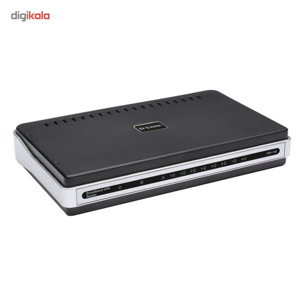 روتر باسیم و سوییچ 8 پورت 10/100 دی-لینک مدل DIR-130