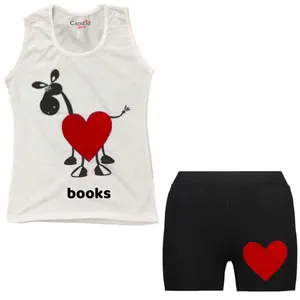 ست تاپ و شلوارک دخترانه کاندید اسپرت مدل 12