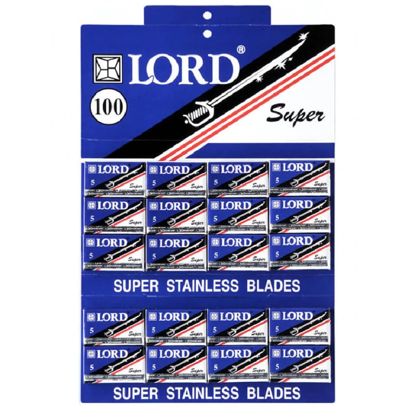 تیغ یدک لرد مدل SUPER بیست بسته 5 عددی
